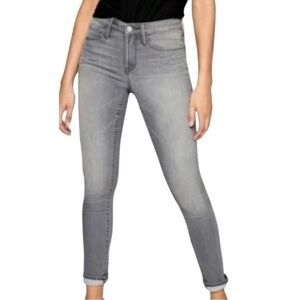 Athleta Sculptek  Skinny High Rise Grey Wash Jeans